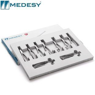 Набор хирургических детских щипцов 2650/SET9, английская форма, Medesy