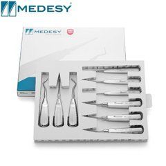 Набір елеваторів 686/SET, 9 інструментів, Medesy