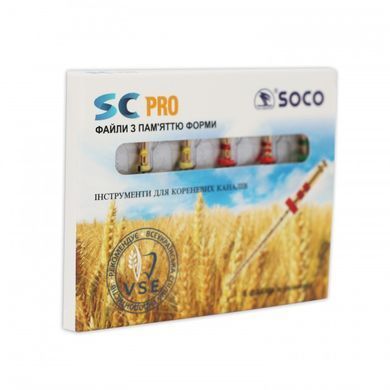 Файли Soco SC-Pro NiTi Files 08/17 19 мм