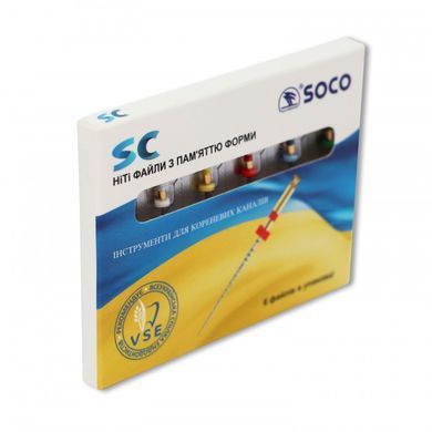 Файли Soco SC NiTi Files 21 мм